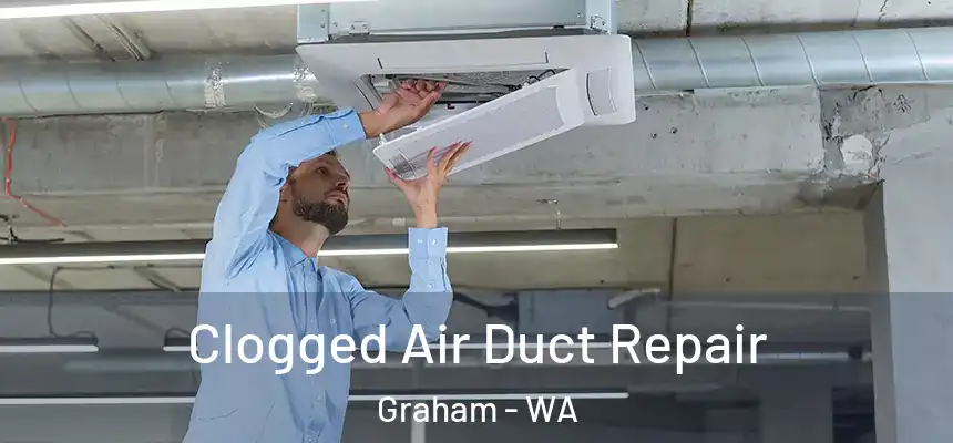  Clogged Air Duct Repair Graham - WA